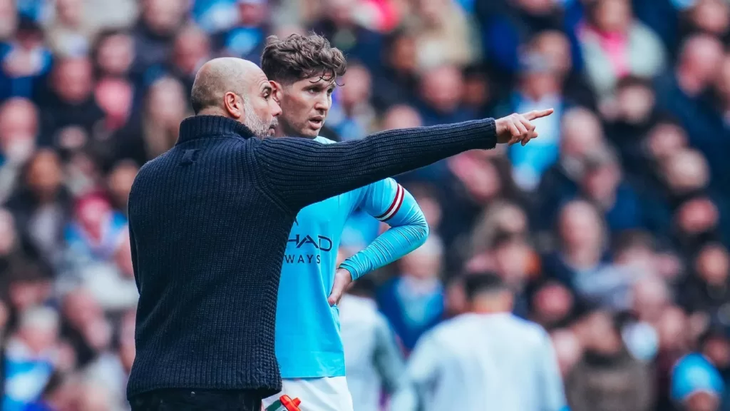 Pep Guardiola praises 'almost perfect' display in win over biggest rival, Jack Grealish's performance, and John Stones' development