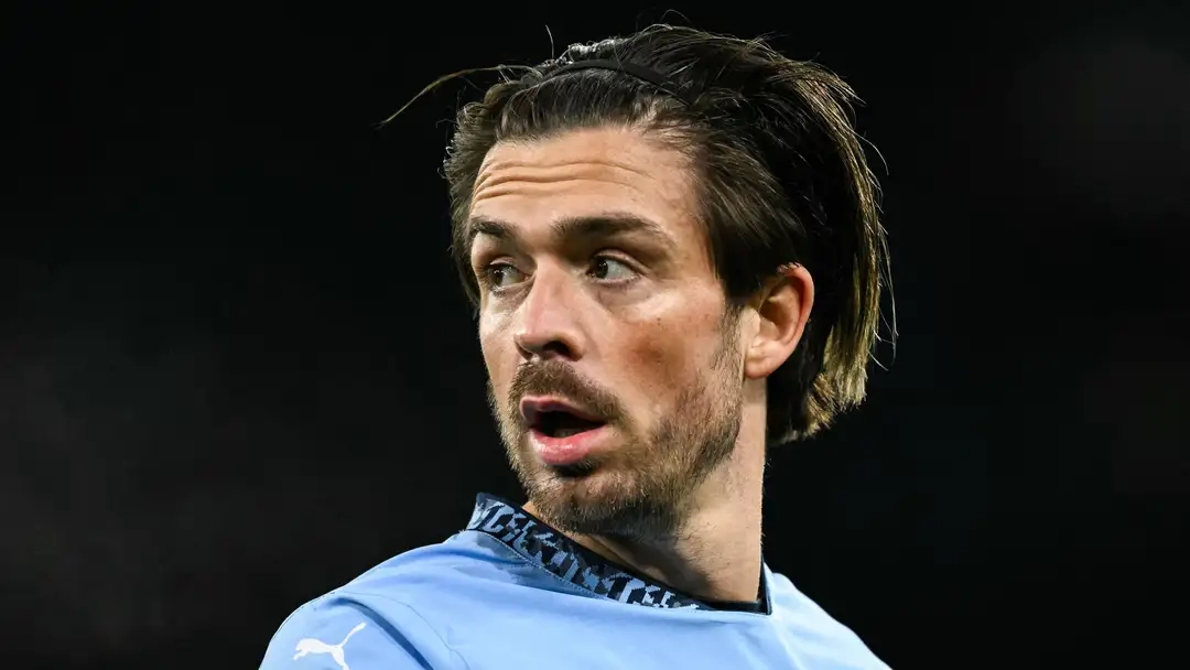 Jack Grealish in man city cloth