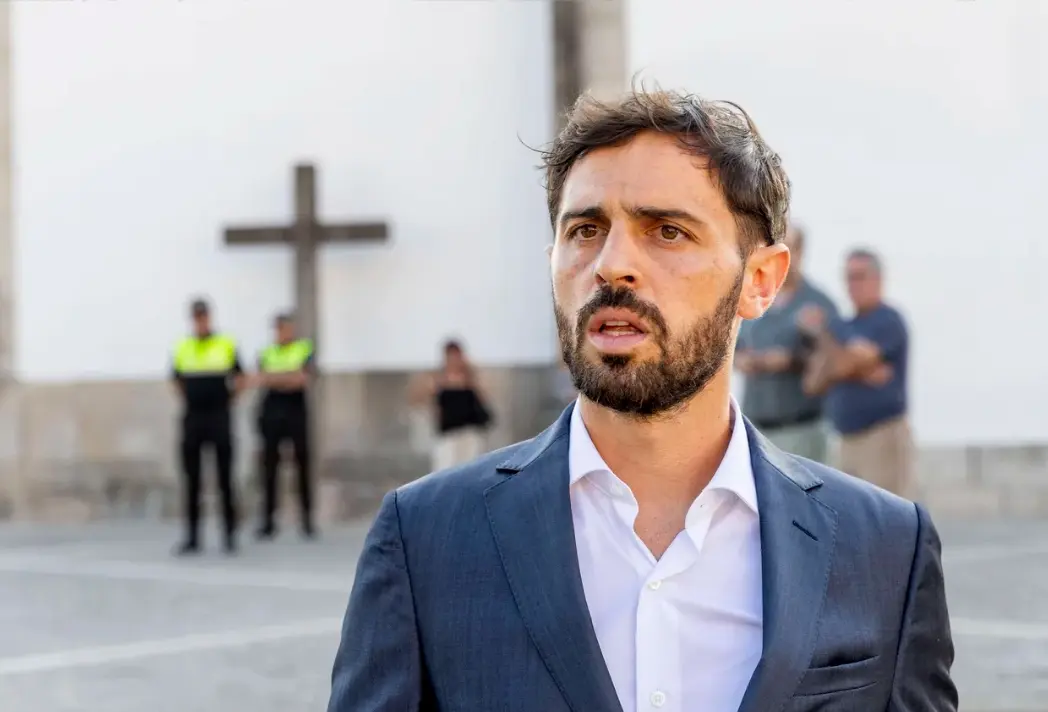Bernardo Silva at Diogo Jota. Funeral