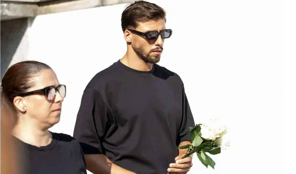 Photo of Ruben Dias at Diogo Jota. Funeral