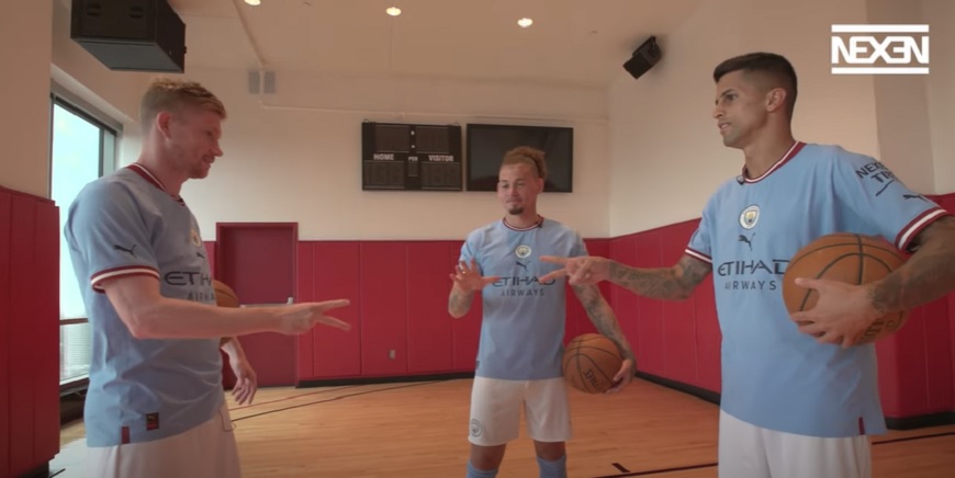 De Bruyne, Kalvin Phillips & Cancelo in Pre-season Challenges (City on Tour Daily Episode 1)