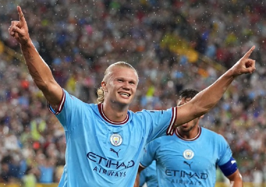 Erling Haaland Scores 12 Minutes Into His Manchester City Debut vs Bayern Munich