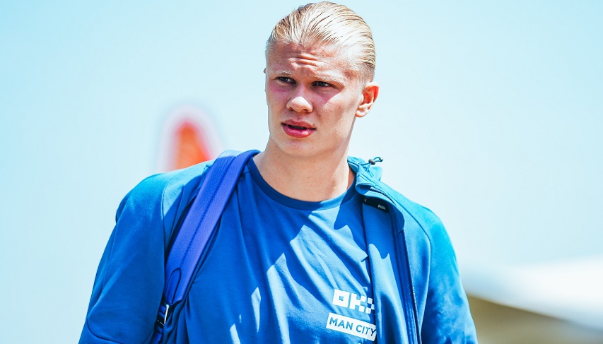 Erling Haaland’s First Goals in Man City Training - Houston, USA