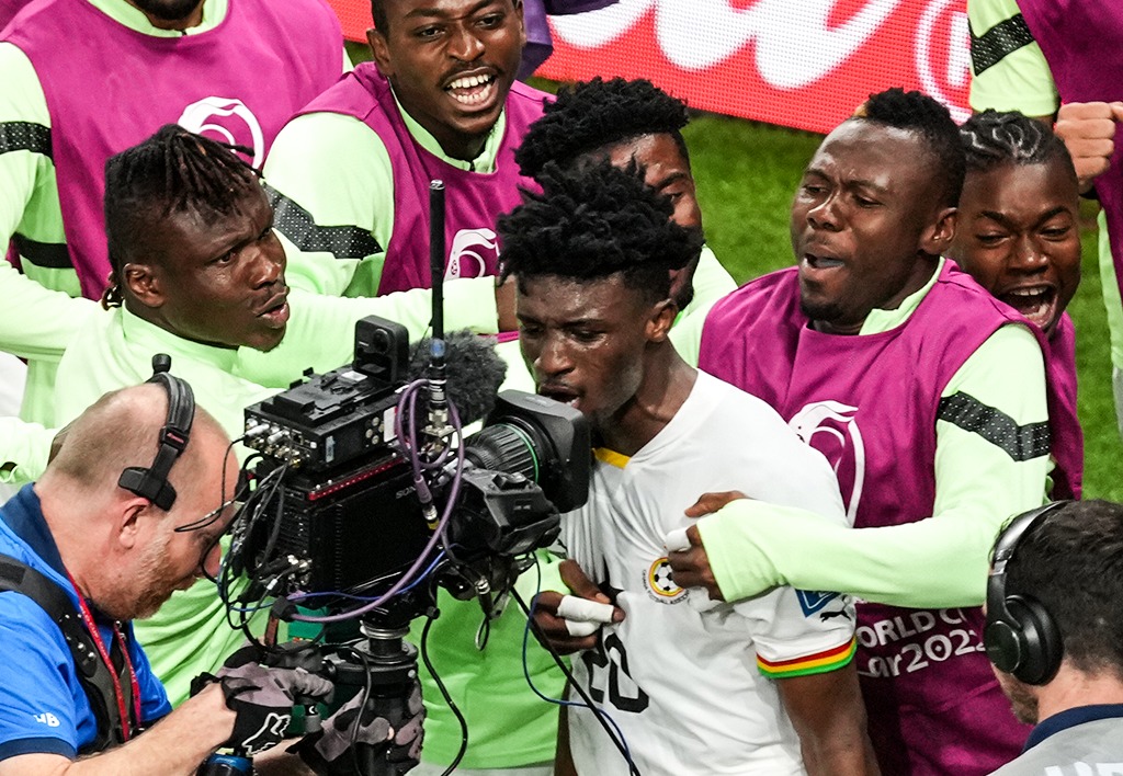 Ghana Beats South Korea 3-2 In a World Cup Thriller