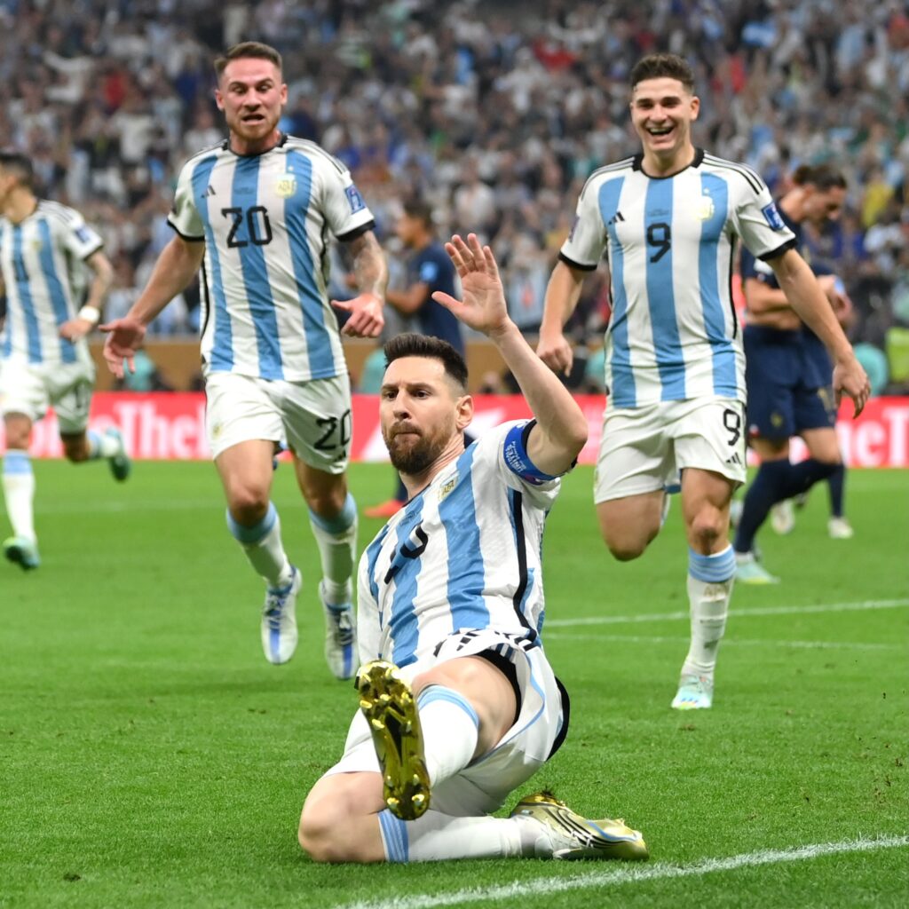 Argentina vs France FIFA World Cup highlights: Messi gets his