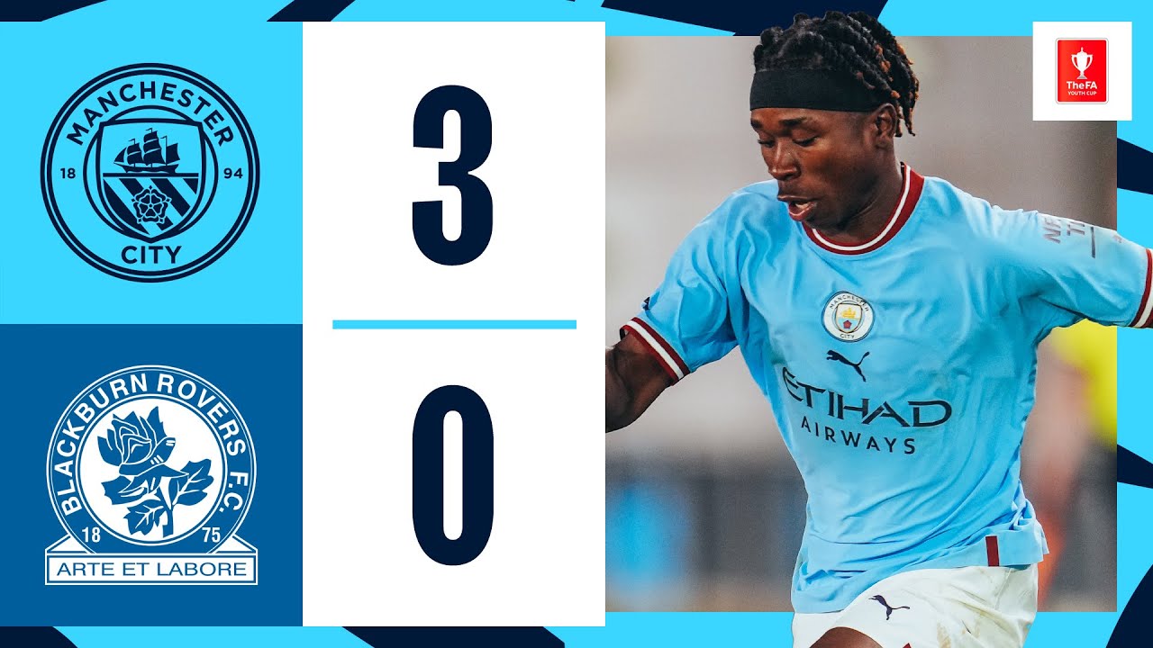 Man City 3-0 Blackburn - City off to the next stage of the FA Youth Cup