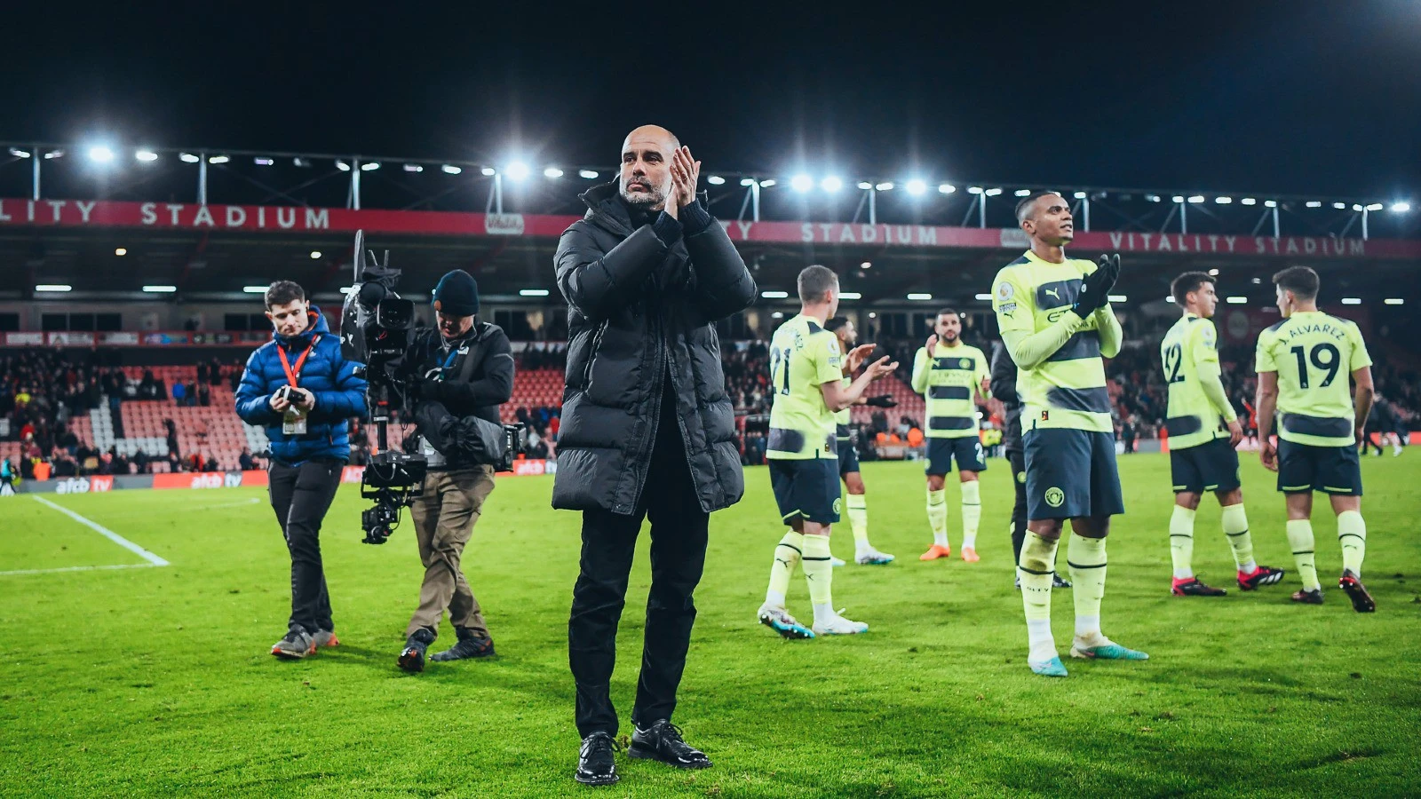 Pep Guardiola praises team's aggressive performance and key players after City's victory over Bournemouth