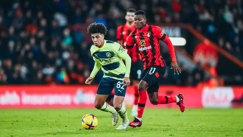 Rico Lewis praises Manchester City's win against Bournemouth and says he loves playing in his role