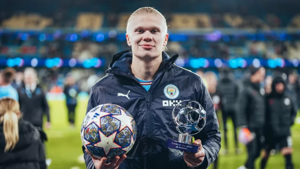 Scoring goals is my biggest strength," says Erling Haaland after netting  five in Man City's UEFA Champions League victory over RB Leipzig - City  News Centre