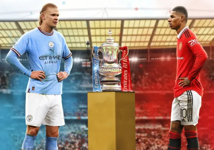 Manchester City vs Manchester United FA cup final