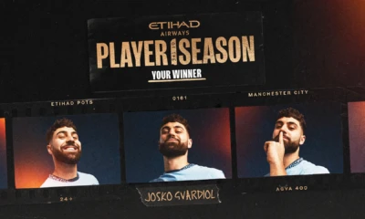 Gvardiol Crowned Etihad Player of the Season After Stellar Campaign