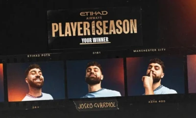 Gvardiol Wins Etihad Player of the Season Award