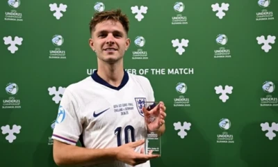 McAtee Captains England U21s to 2025 UEFA Euro Title with 3-2 Win Over Germany