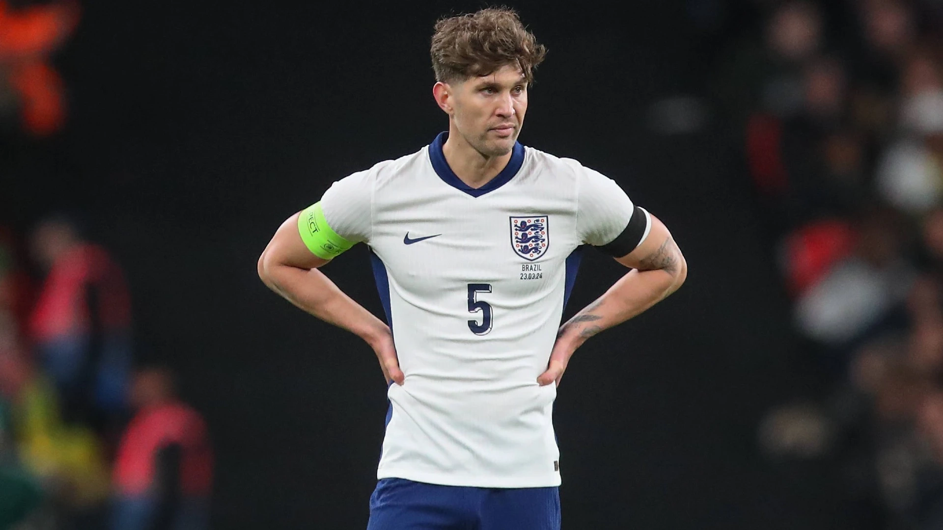 Stones Links Up with England Squad While Continuing Injury Recovery