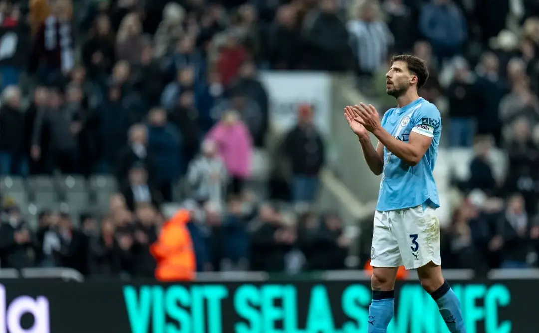 Ruben Dias Slams Refereeing Decision After Controversial Harvey Barnes Winner Against Manchester City