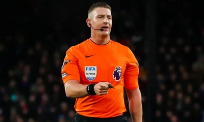 Robert Jones Appointed as Referee for Nottingham Forest vs Manchester City Clash