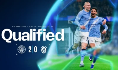 Manchester City to face one of Benfica, Bodo/Glimt, Inter or Real Madrid in Champions League Round of 16